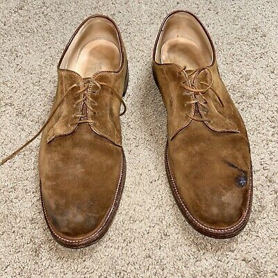 Alden 99085 Snuff Suede Plain Toe Blucher