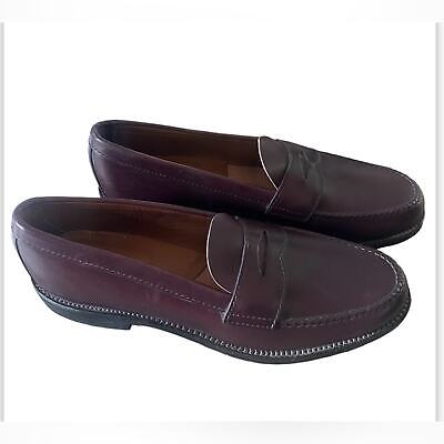 Alden 6206 Burgundy Calfskin LHS / Penny Loafer