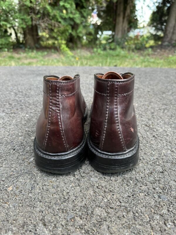 美品　Alden 1339C チャッカブーツ 7E Alden 1339C Color 8 Shell Cordovan Chukka | Alden Model Project