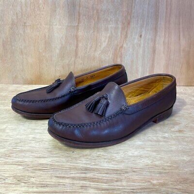 Alden H436 Dark Brown Calfskin Tassel Loafer