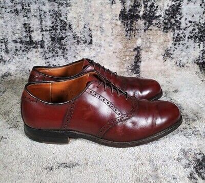 Alden 992 Brown Calfskin Saddle Shoe