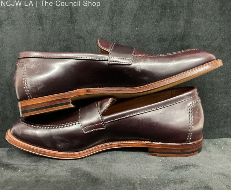 Alden 96288 Color 8 Shell Cordovan LHS / Penny Loafer