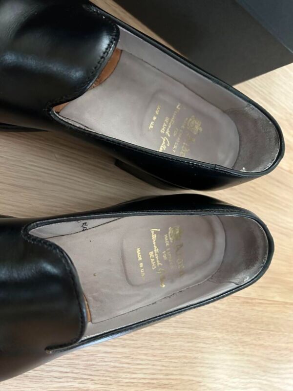 Alden 88173 Black Calfskin Slip-On Loafer | Alden Model Project