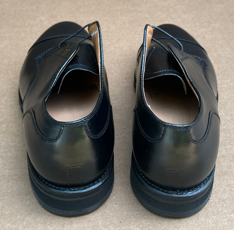 靴 ALDEN 971 STRAIGHT TIP BLUCHER 971 Straight Tip Blucher (Black Calf) – Mr.Derk