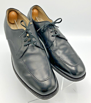 Alden 757 Black Antiqued Calf Apron Toe Blucher