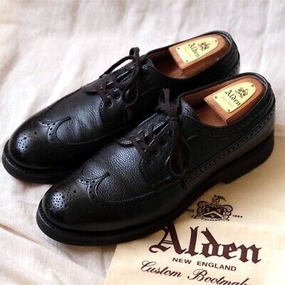 Alden 58742 Black Alpine Grain Long Wing Blucher