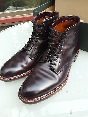 Alden D5825C Color 8 Shell Cordovan Plain Toe Boot