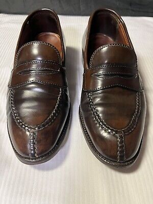 Alden 1031 Cigar Shell Cordovan Norwegian Split Toe Loafer