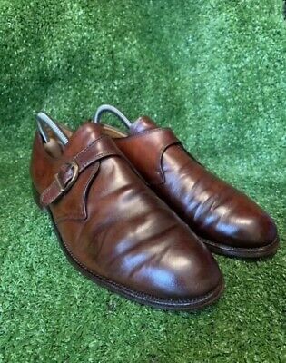 Alden 954U Color 8 Shell Cordovan Monk Strap