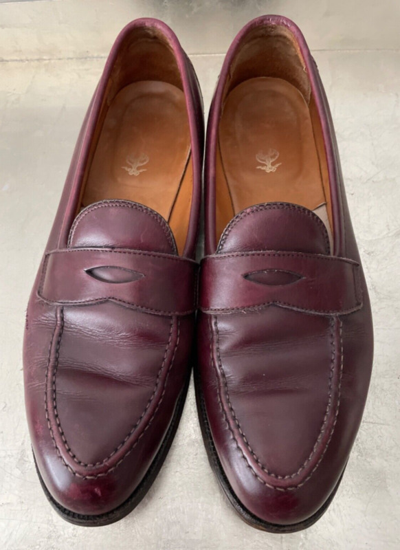 Shell Cordovan Burgundy