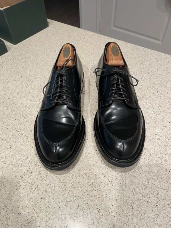 Alden D7617C Black Shell Cordovan V-Tip Blucher | Alden