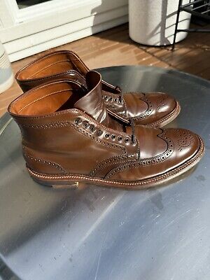 Alden 44621H Ravello Shell Cordovan Wing Tip Boot