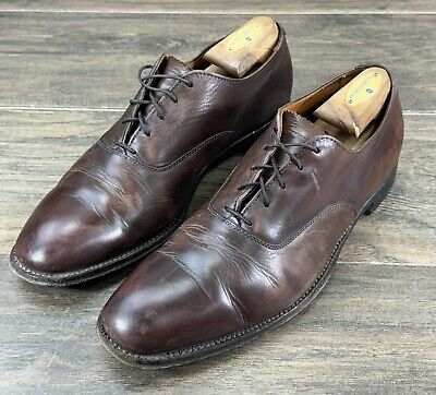 Alden 936 Dark Brown Calfskin Plain Toe Bal