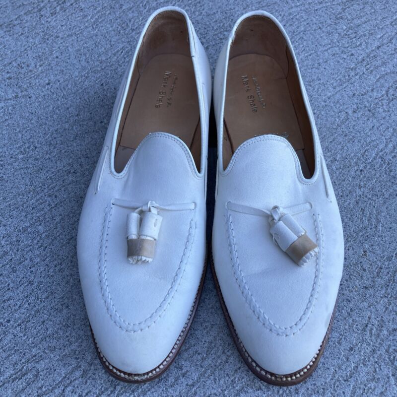 Vintage Alden Tan Calf Tassel Loafer 9 D Moc Toe Style 662