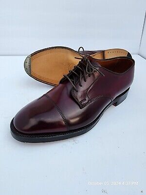 Alden 06608 Color 8 Shell Cordovan Straight Tip Blucher | Alden