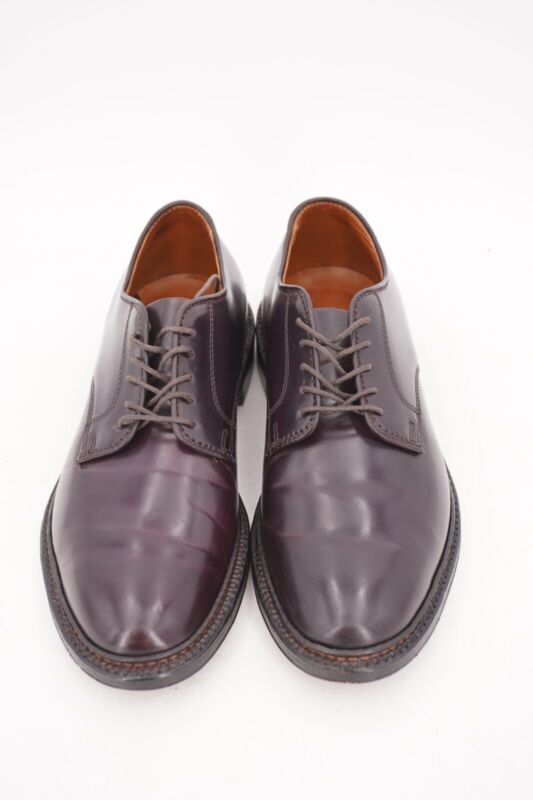 Alden 2938F Color 8 Shell Cordovan Plain Toe Dover | Alden