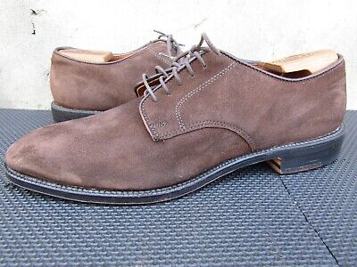 Alden 46480 Dark Brown Suede Plain Toe Dover