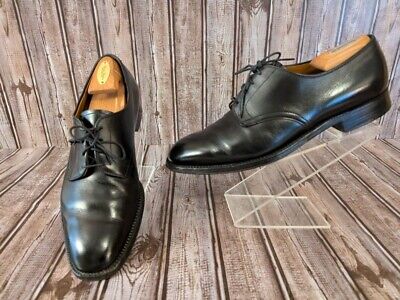 Alden 2817 Black Calfskin Nassau Plain Toe Blucher
