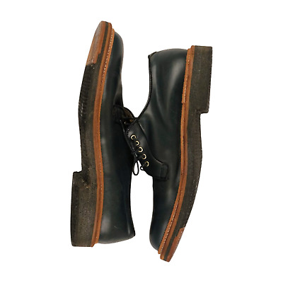ALDEN×BLUE BLUE 4604H 8D Alden 94708 Navy Chromexcel Plain Toe Blucher | Alden Model