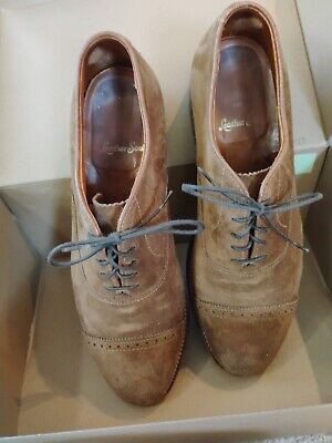 Alden 90190F Snuff Suede Perforated Straight Tip Bal