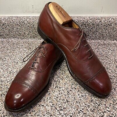 Alden 9158 Brown Calfskin Perforated Straight Tip Bal