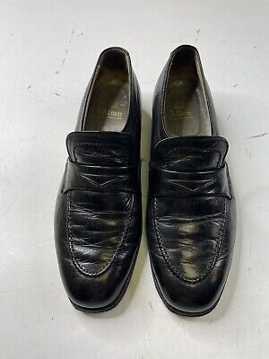 Alden 571 Black Calfskin LHS / Penny Loafer