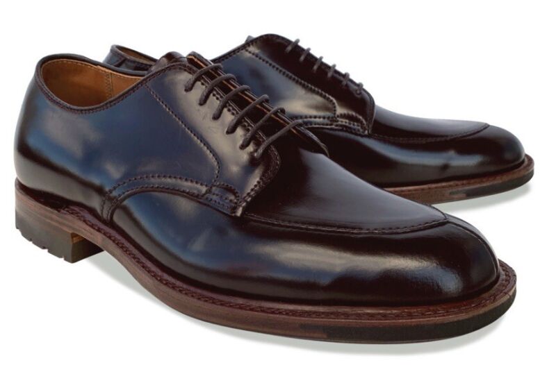 Alden D9634 Color 8 Shell Cordovan V-Tip Blucher | Alden Model Project