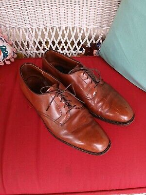 Alden 2816 Burnished Dark Tan Calfskin Nassau Plain Toe Blucher