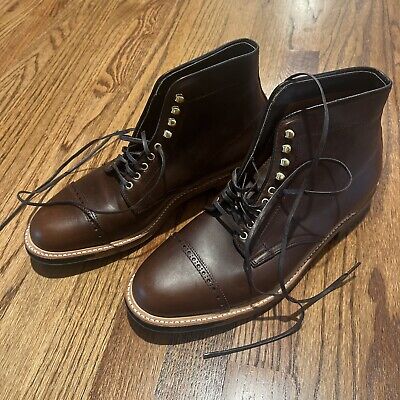 Alden D4811HC Brown Chromexcel Perforated Cap Toe Boot