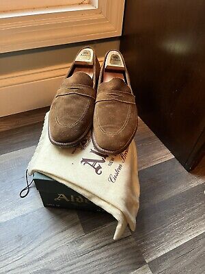 Alden 3453UF Snuff Suede LHS / Penny Loafer