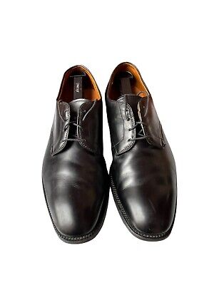 Alden 2817 Black Calfskin Nassau Plain Toe Blucher