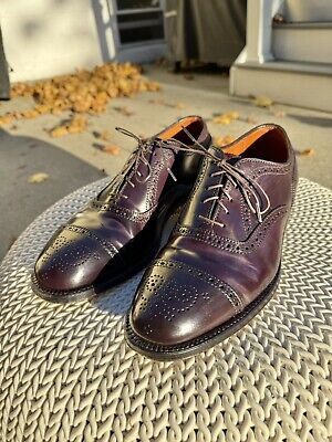 Alden 9854 Color 8 Shell Cordovan Medallion Tip Bal