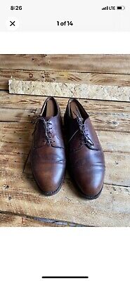 Alden 2162 Color 8 Shell Cordovan Straight Tip Blucher