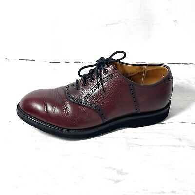 Alden 598 Burgundy Shrunken Calf Saddle Shoe