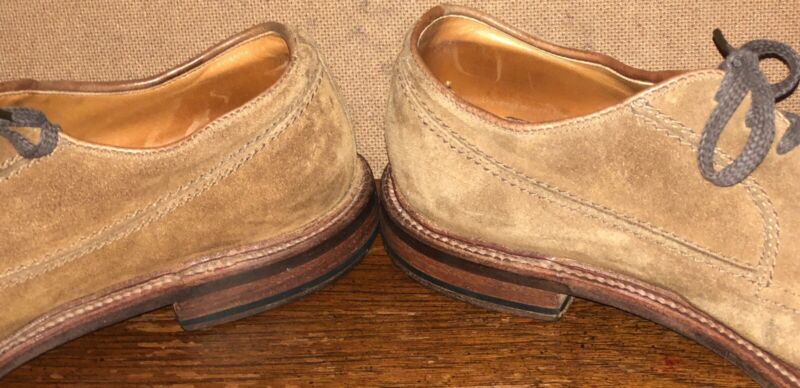 ALDEN　オールデン　7391　スエードモカシン　サイズ９　アメリカ製 953 Plain Toe Monk Strap (Mocha Kid Suede) – The Alden Shop