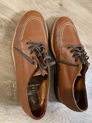 Alden 43183 Pecan Workboot Calf Mocc Toe Blucher