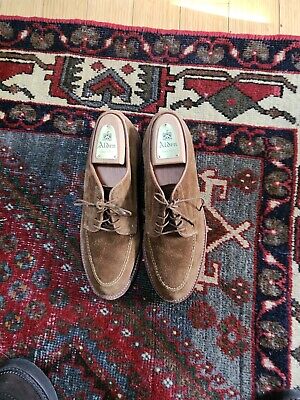 Alden 702L Snuff Suede Mocc Toe Blucher