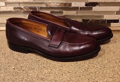Alden 762 Color 8 Shell Cordovan Full Strap Loafer
