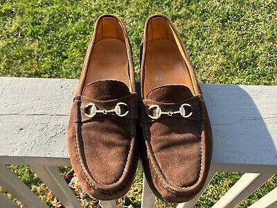 Alden H4685 Brown Suede Horse Bit Loafer