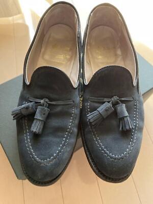 Alden 36204F Navy Suede Tassel Loafer