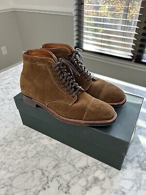 Alden D3822C Snuff Suede Cap Toe Boot