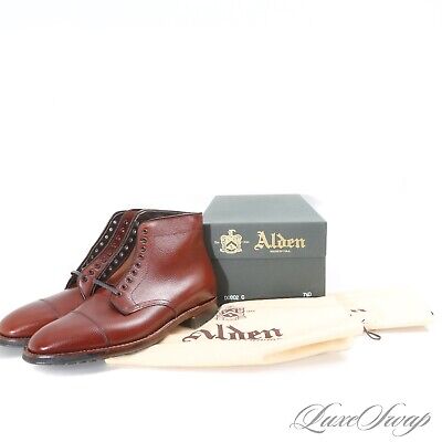 Alden D0802C Brown Alpine Grain Cap Toe Boot