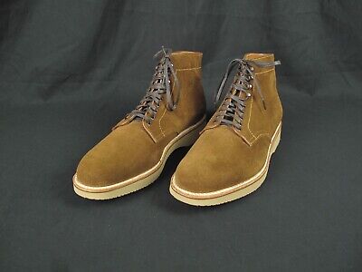 Alden D9837H Snuff Suede Plain Toe Boot