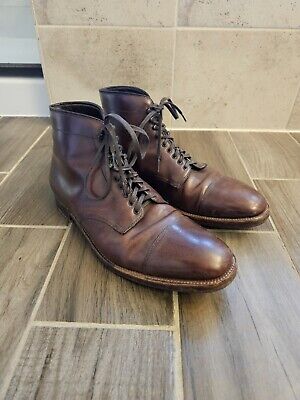 Alden D4803H Brown Calfskin Cap Toe Boot