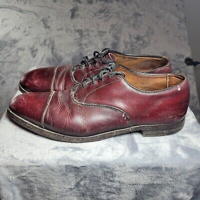 Alden 923 Brown Calfskin Straight Tip Bal