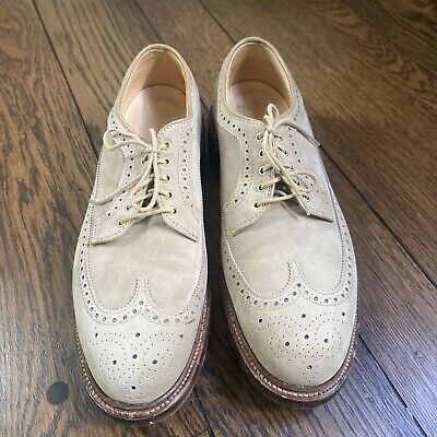 Alden D3609 Milkshake Suede Long Wing Blucher