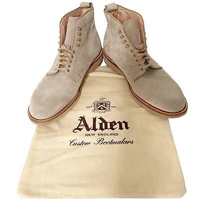 Alden D3807H Milkshake Suede Plain Toe Boot
