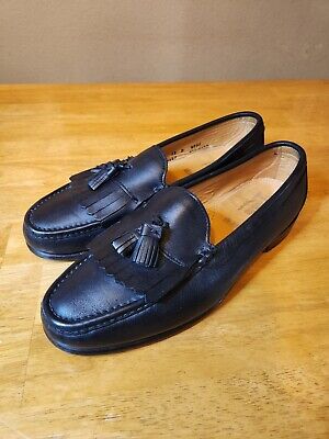 Alden H447 Black Calfskin Tassel Loafer