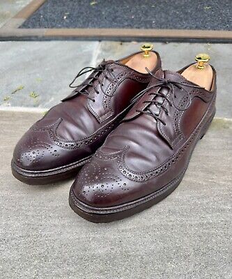 Alden 975C Color 8 Shell Cordovan Long Wing Blucher