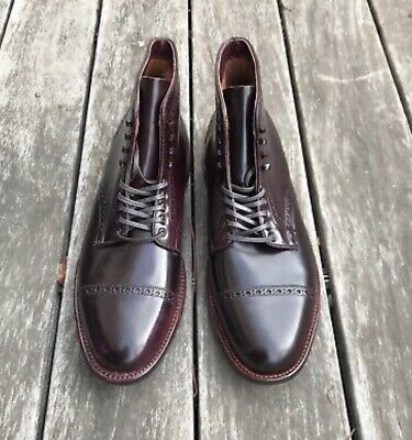 Alden D6810HC Color 8 Shell Cordovan Perforated Cap Toe Boot